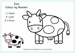 Animal Colour by Number