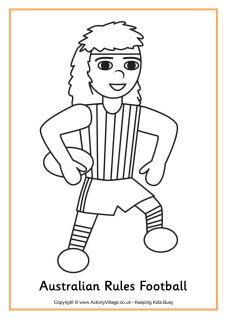 Aussie Rules Theme for Kids