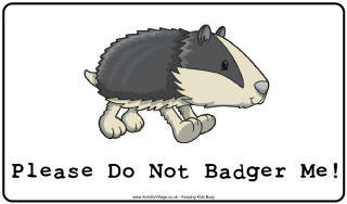 Badger Printables