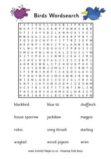 Bird Puzzles