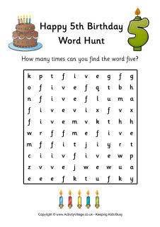 Birthday Puzzles