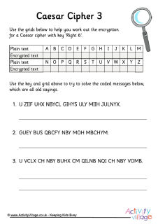 Caesar Ciphers