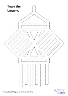 Chinese New Year Tracing Pages