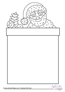 Christmas Writing Frames