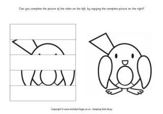 Complete the Picture Puzzles
