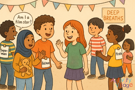 Instructions for the ice-breaker game Find Your Partner