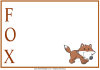 Fox printables