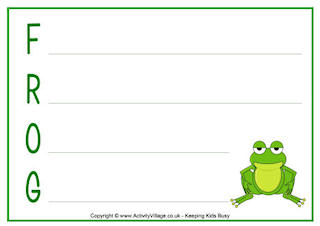 Frog Worksheets