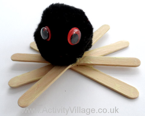 Glow in the Dark Spider Magnet