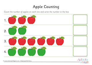 Harvest Maths Worksheets