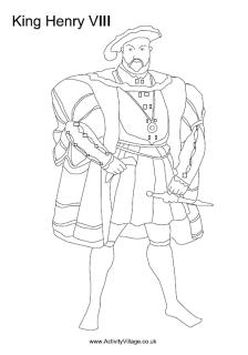 History Colouring Pages