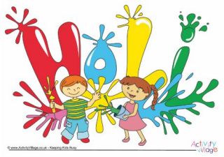 Holi Printables