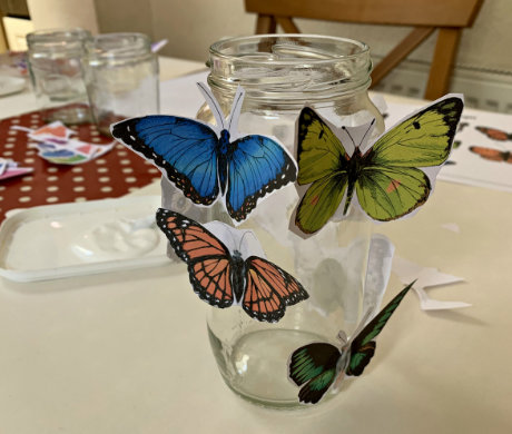 My son's jar taking shape!
