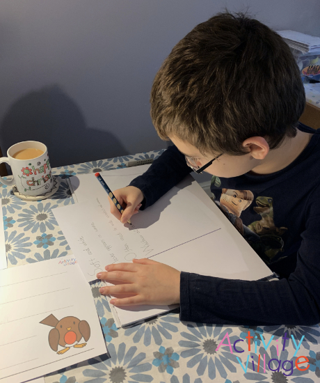 Creating his own poem template