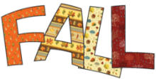 Fall letter printables