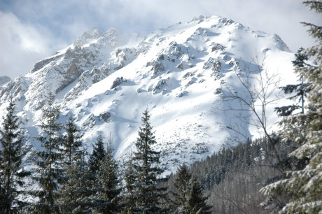Gerlach, Slovakia in winter