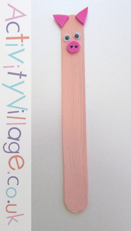 Pig bookmark 2