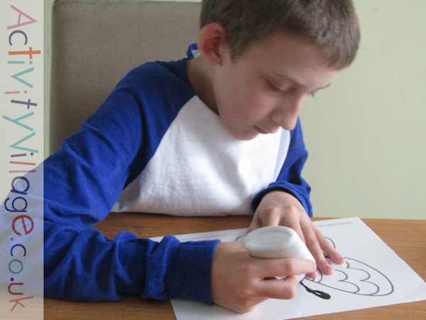 Sam tracing over the lines