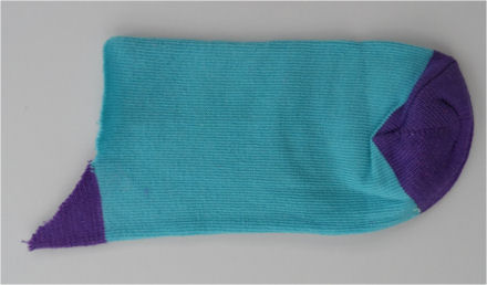 Sock owl detail 1