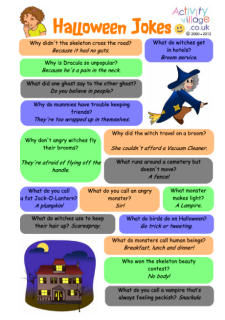 Joke Printables