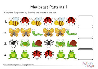 More Minibeast Worksheets