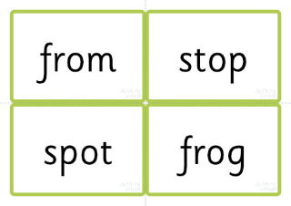 Phase Four Word Cards