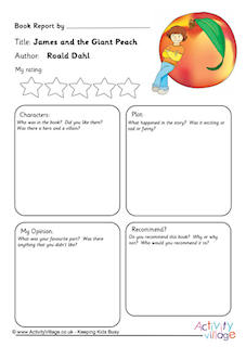 Roald Dahl Book Reports