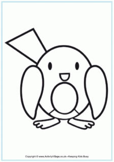 Robin Colouring Pages