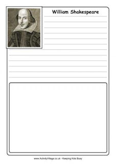 Shakespeare Printables
