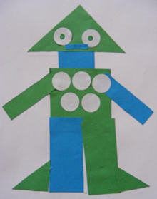Shapes robot