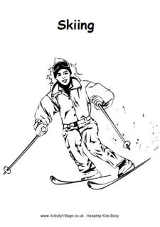 Skiing Theme for Kids
