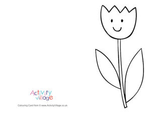 Spring Colouring Cards