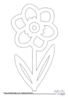 St David's Day Tracing Pages