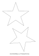 Star template
