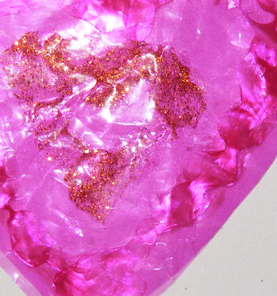 Suncatcher heart detail