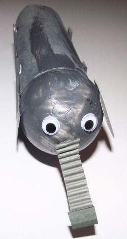 Toilet roll elephant craft - photo 1