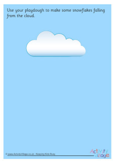 Weather Playdough Mats